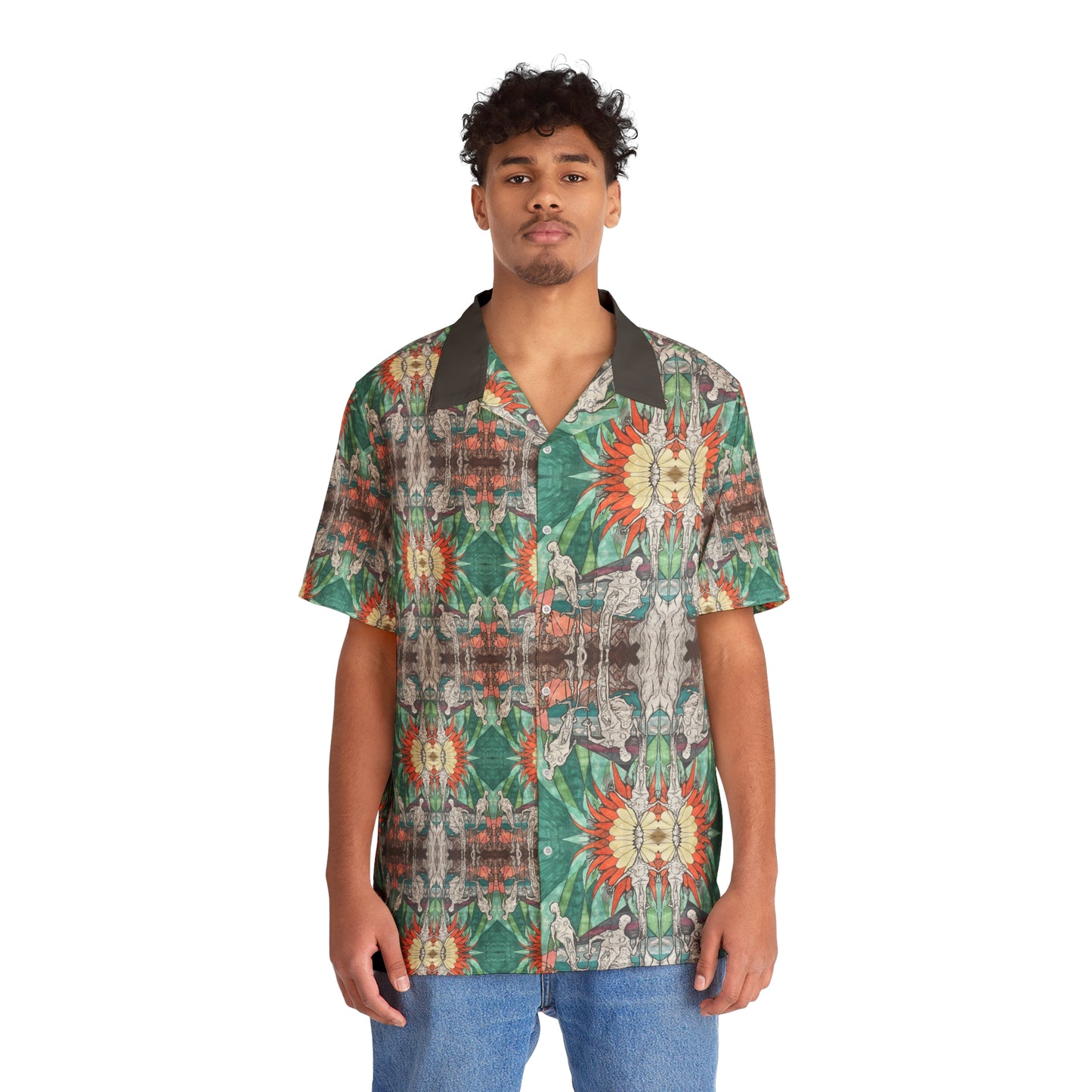 "Flowery People" Hawaiian Shirt