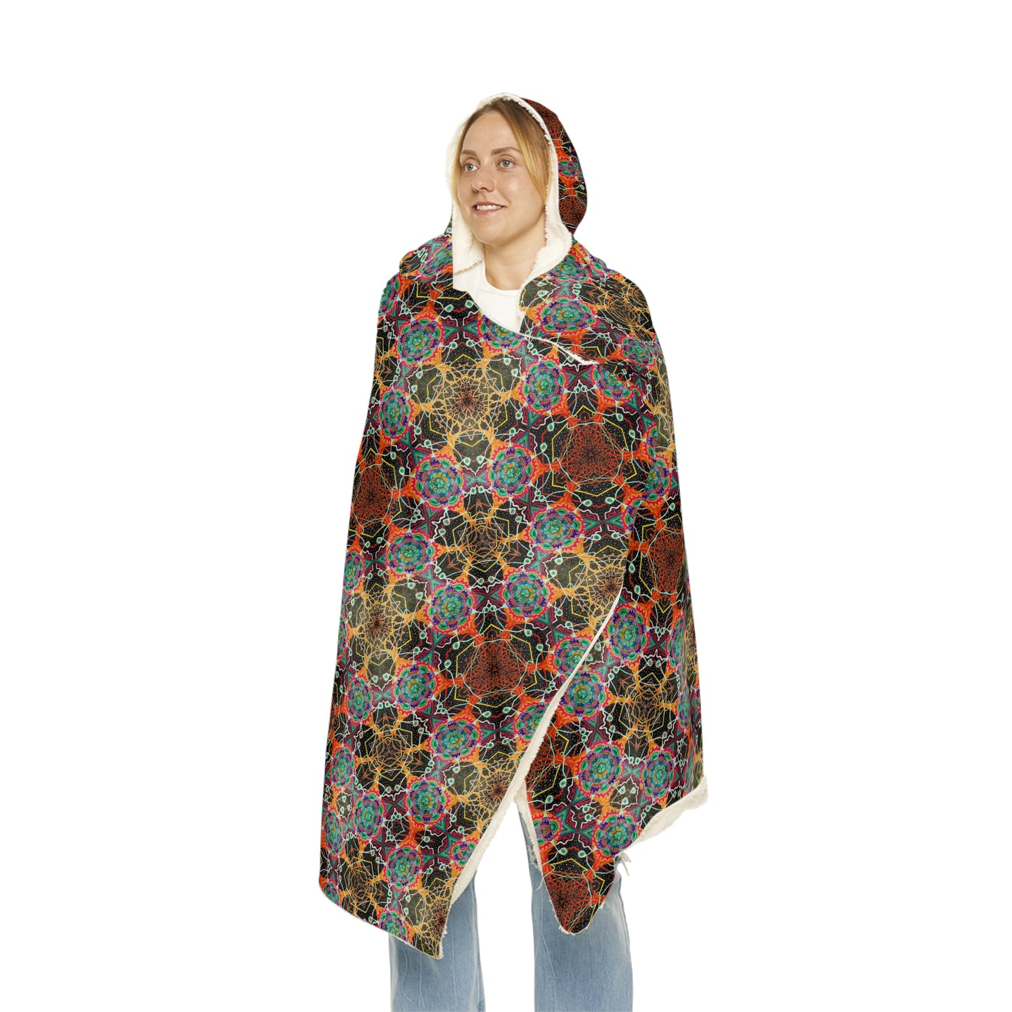 "Triangle Dangle" Super comfy hooded blanket