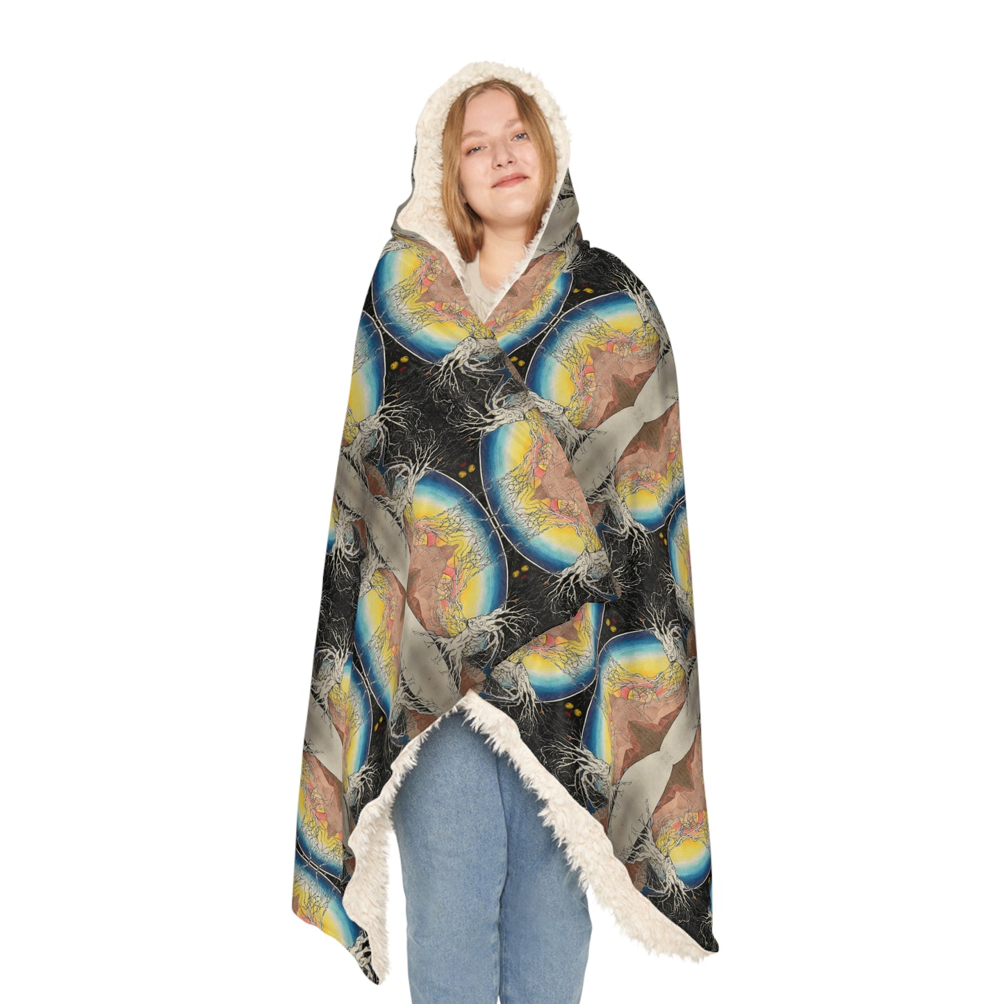 "Treezza" Super Comfy Hooded Blanket