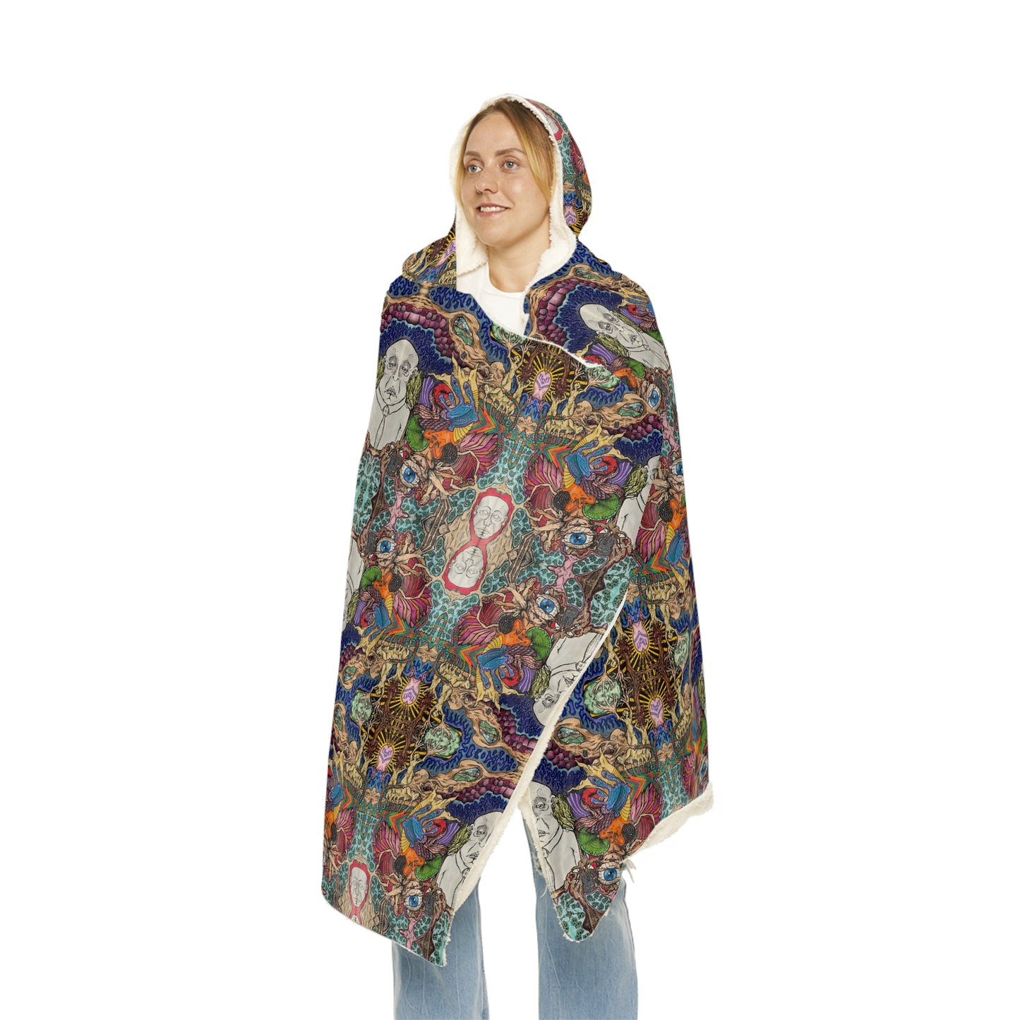 "Quarantine Feels" Super comfy hooded blanket
